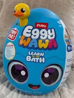 Eggy Wawa Learn in the Bath Surprise Egg by ZURU 19 Surprises